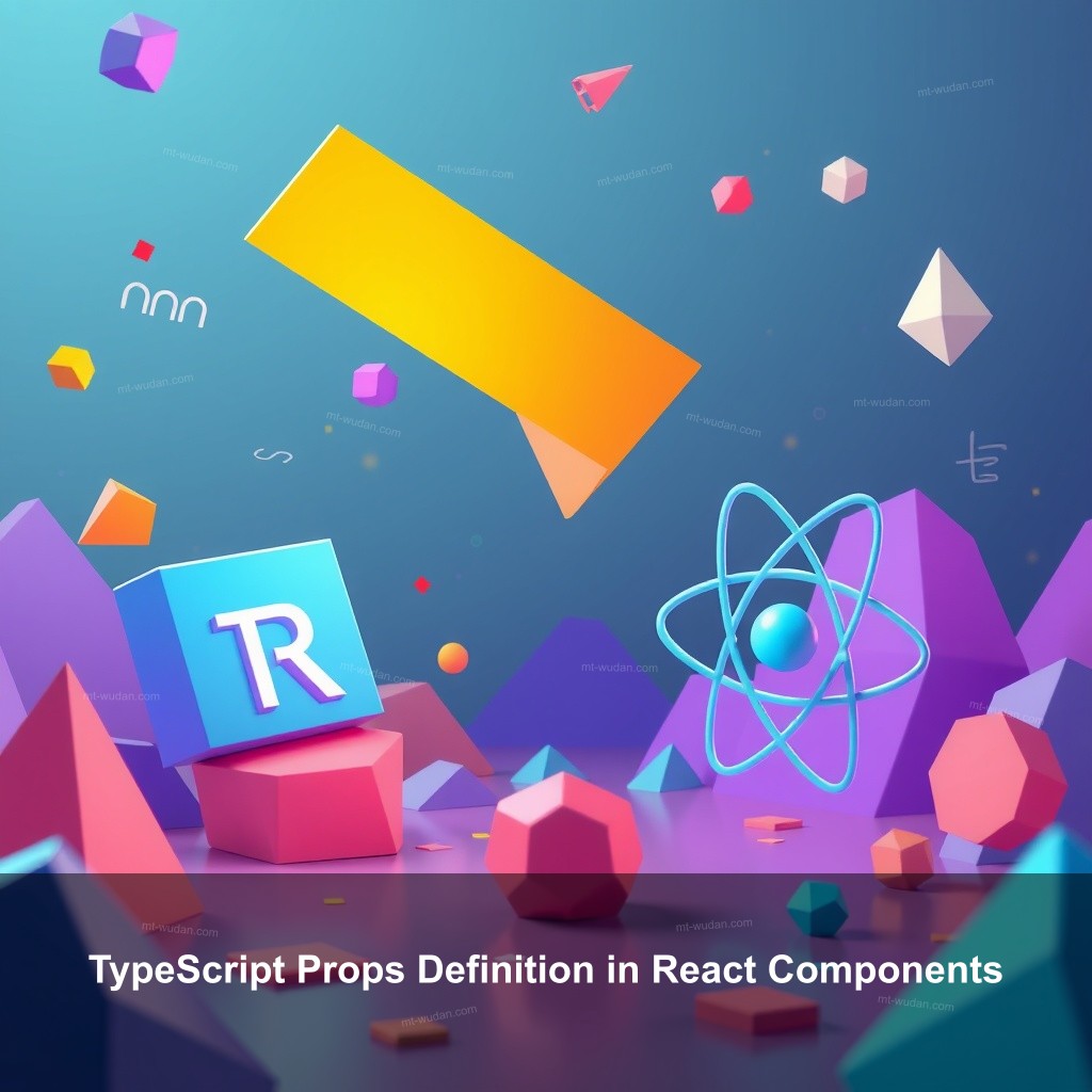 TypeScript Props Definition in React Components